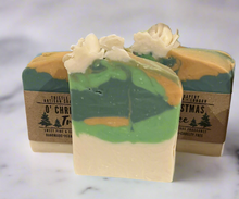 Load image into Gallery viewer, O' Christmas Tree Festive Soap • Handmade & Vegan • With Grapeseed Oil and Shea Butter