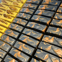 Load image into Gallery viewer, Lady MacBeth Charcoal Facial Soap • Turmeric & Pure Essential Oils • For Sensitive & Acne Prone Skin