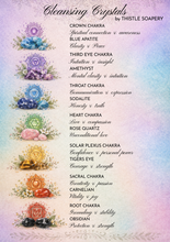 Load image into Gallery viewer, Cleansing Crystals 💜 Third Eye Chakra - Lemon & Lavender