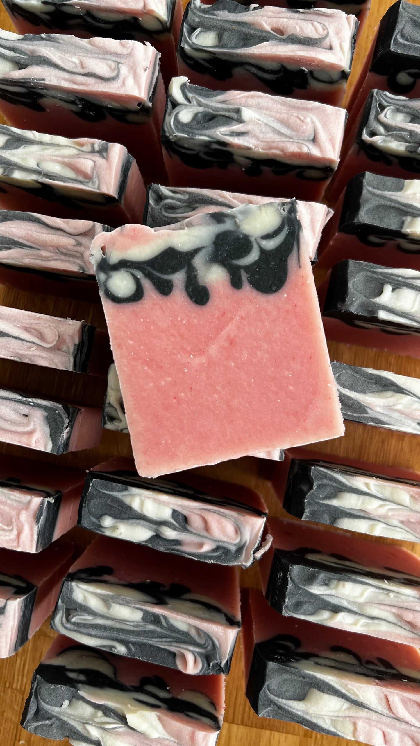 Frankincense and Black Cherry Soap • With Sweet Almond Oil and Shea Butter