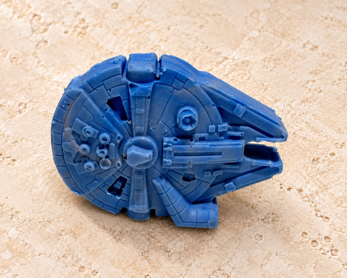Millennium Falcon Themed Vegan Soap