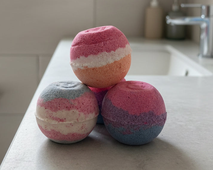 Luxury Bath Bombs • Fizzing With Pride 🏳️🌈 • LGBTQ+ Themed Bath Bombs