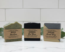 Load image into Gallery viewer, Bestselling Soap Gift Set For Him| Activated Charcoal & Kaolin Clay |Letterbox Gift