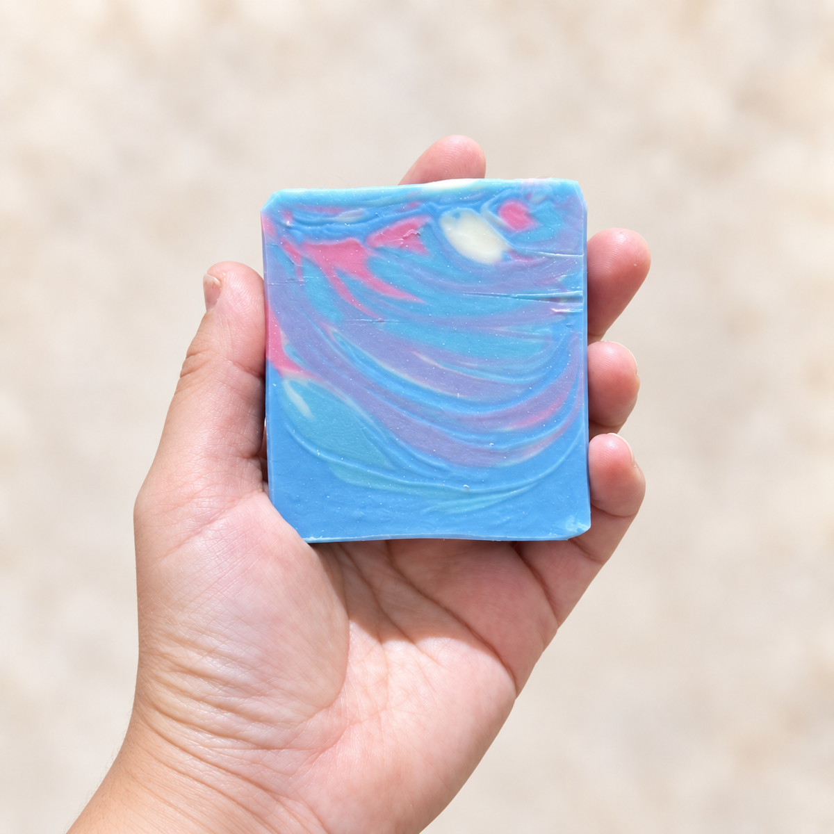Mermaid Splash Seaspray Fragranced Soap • With Sweet Almond Oil • For Dry Skin