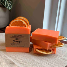 Load image into Gallery viewer, Sweet Orange & Frankincense Soap • With Sweet Almond Oil and Pure Essential Oils
