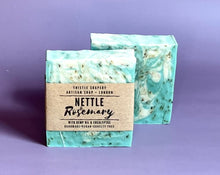 Load image into Gallery viewer, Hemp Seed Oil & Rosemary Soap • With Nettle Tea and Pure Essential Oils • For Problem Prone Skin