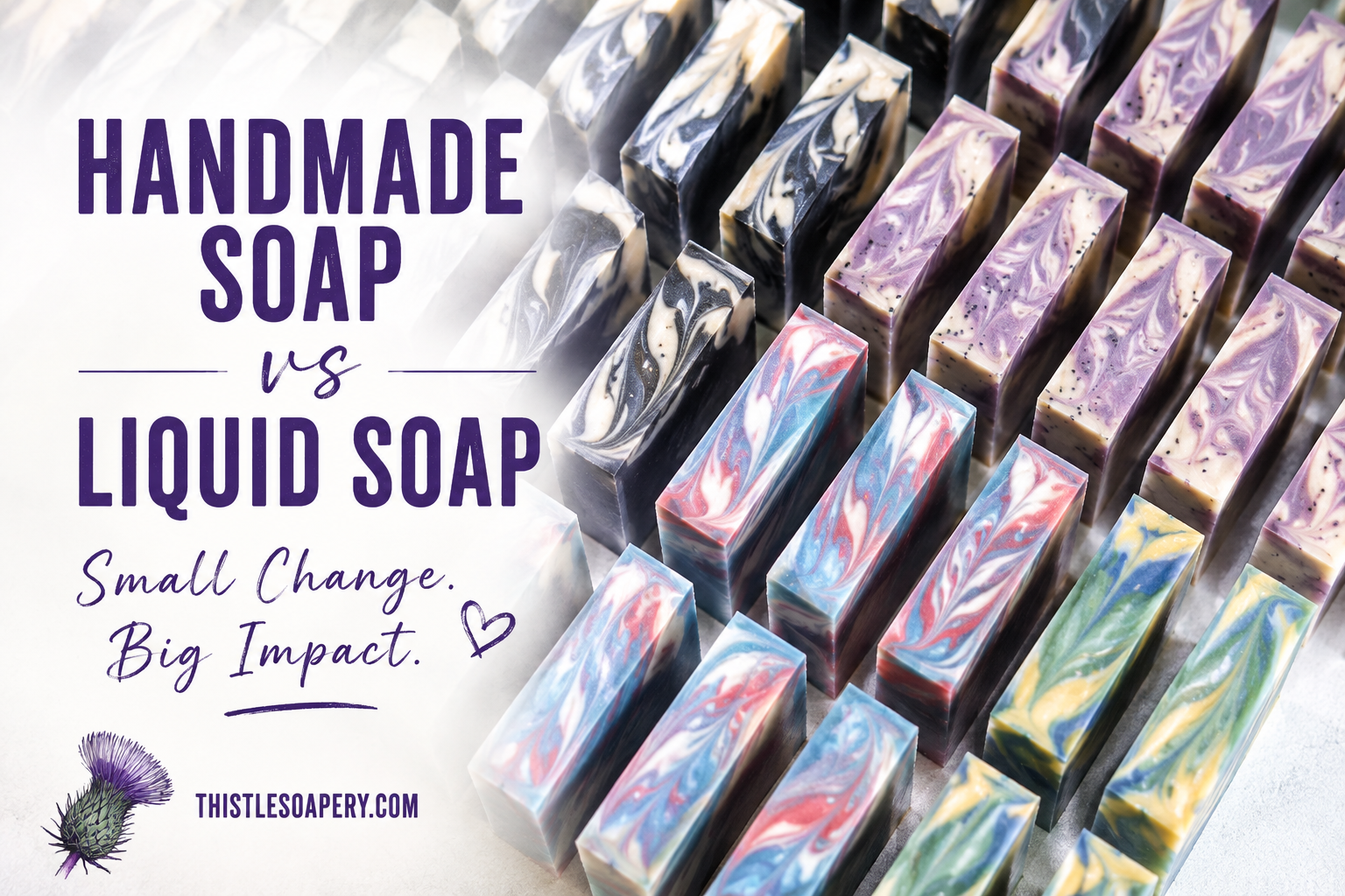 Handmade Soap vs Liquid Soap: Why Make the Switch?