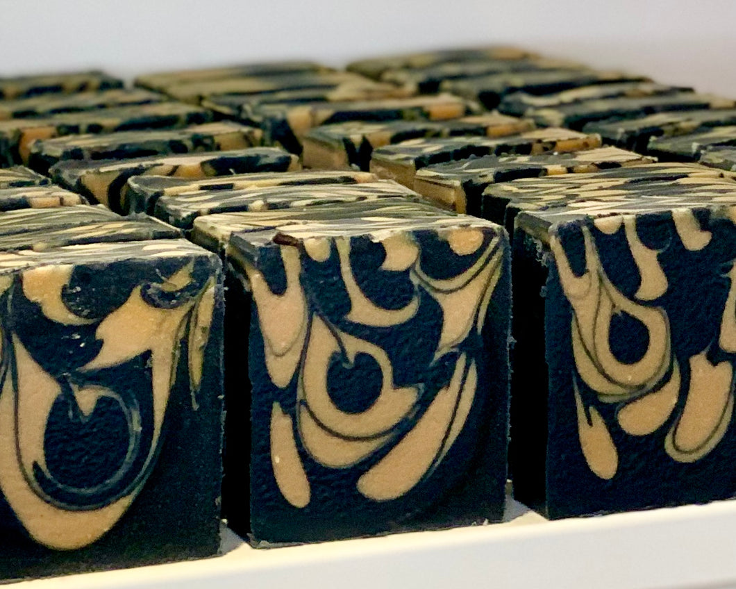 Lady MacBeth Facial Soap • With Turmeric and Pure Essential Oils • Suitable for Acne Prone Skin