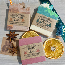 Load image into Gallery viewer, Mulled Wine Spiced Christmas Soap • With Coconut Milk and Apricot Kernel Oil
