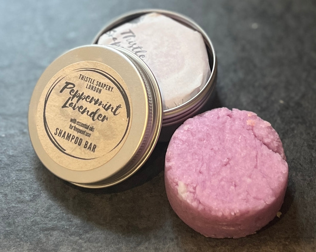 Peppermint Lavender Solid Shampoo