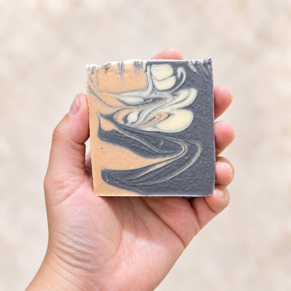 Devil’s in the Detox Facial Soap • Rose Clay & Charcoal • For Sensitive & Combination Skin