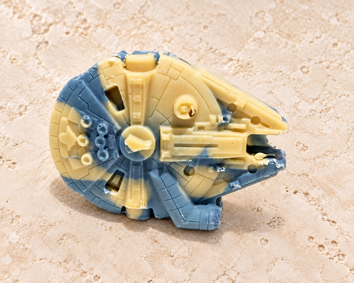 Millennium Falcon Themed Vegan Soap