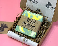 Load image into Gallery viewer, Lime, Basil &amp; Mandarin Fragranced Soap • With Shea Butter and Sweet Almond Oil
