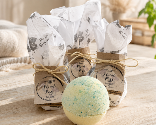 Luxury Handmade Bath Bombs • Colourful Bath Soak • With Nourishing Apricot Kernel Oil