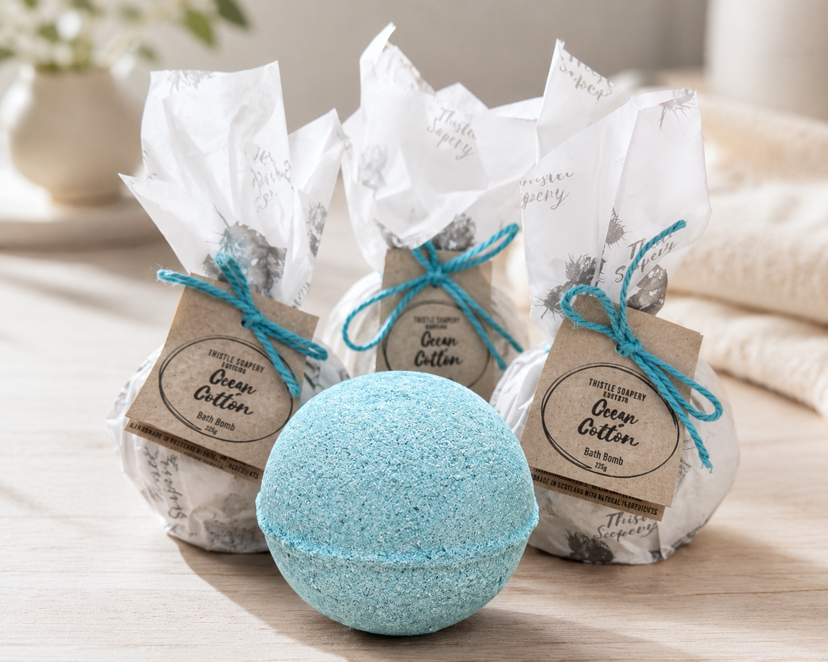 Luxury Handmade Bath Bombs • Colourful Bath Soak • With Nourishing Apricot Kernel Oil