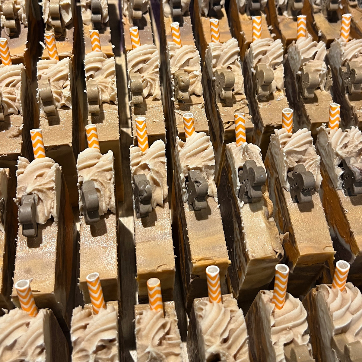 Gingerbread Latte Soap | Spiced Ginger & Cinnamon Vegan Christmas Soap