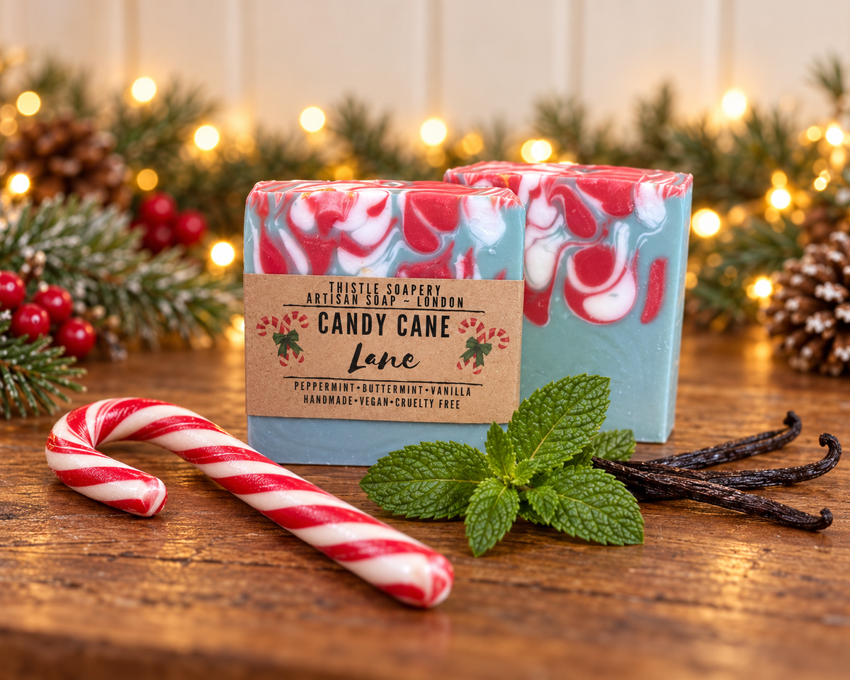 Deck the Halls - Festive Vegan Soap Gift Set | 3 Handmade Christmas Soaps