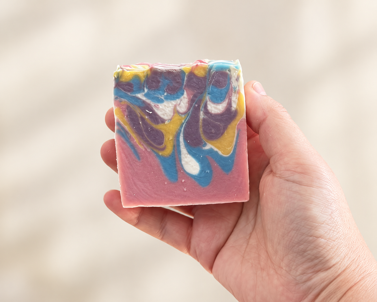 Unicorn Poop & Fairy Fart Gift Set • 2 100g Bars • Perfect Letterbox Gift