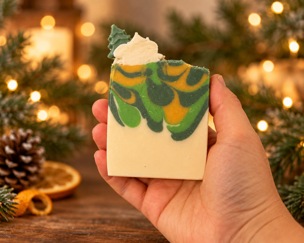 O’ Christmas Tree - Festive Vegan Soap Gift Set | 3 Handmade Christmas Soaps (Copy)