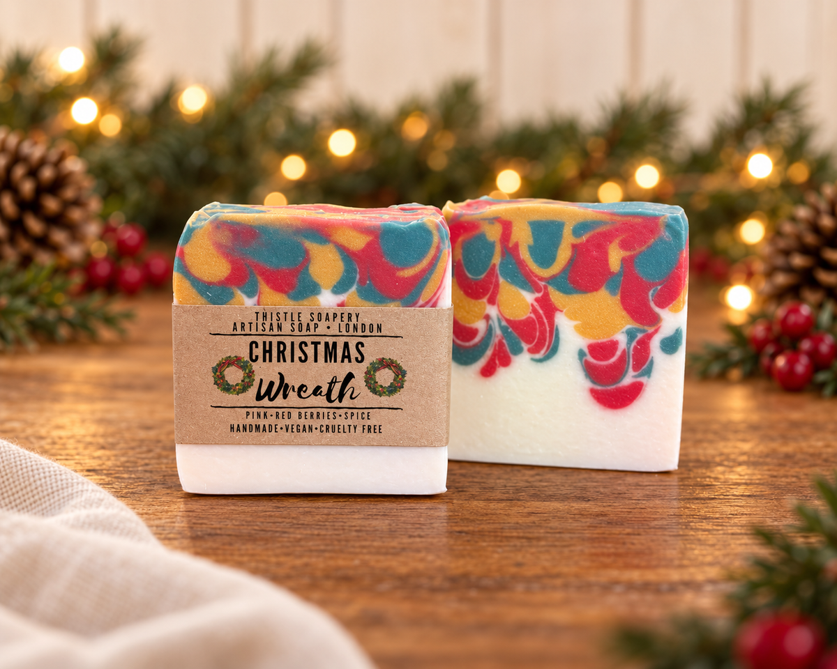 Christmas Wreath – Handmade Vegan Christmas Soap