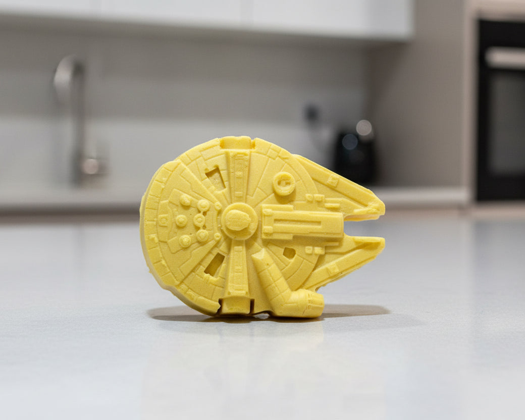 Millennium Falcon Themed Vegan Soap