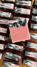 Load image into Gallery viewer, Frankincense and Black Cherry Soap • With Sweet Almond Oil and Shea Butter
