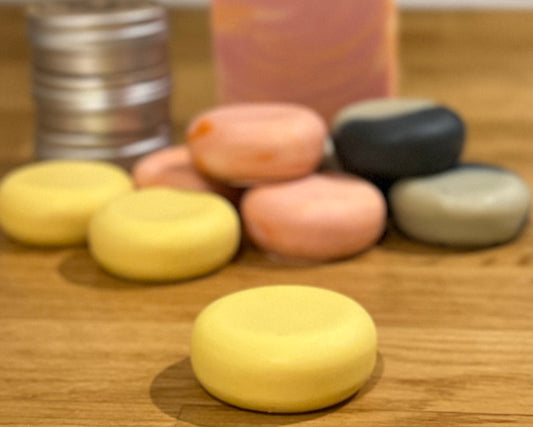 Soap on the Go • Our Bestselling Soaps in Miniature • With Aluminium Travel Tin