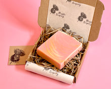 Load image into Gallery viewer, Pink Grapefruit &amp; Passion Seed Oil Soap • With Coconut Milk and Pure Essential Oils • For Sensitive Skin
