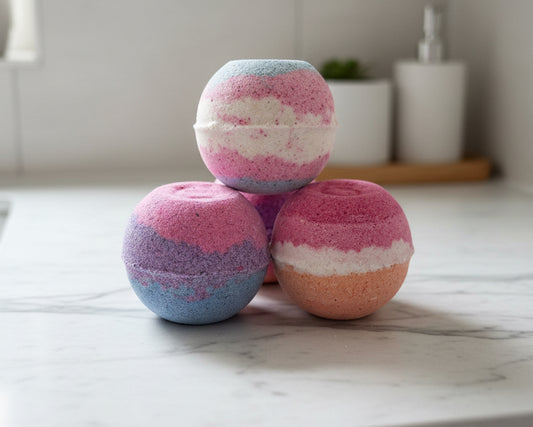Luxury Bath Bombs • Fizzing With Pride 🏳️‍🌈 • LGBTQ+ Themed Bath Bombs