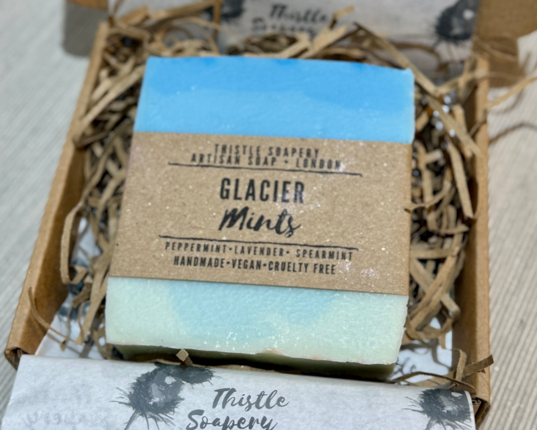 Spearmint & Peppermint Soap • With Sweet Almond Oil and Pure Essential Oils