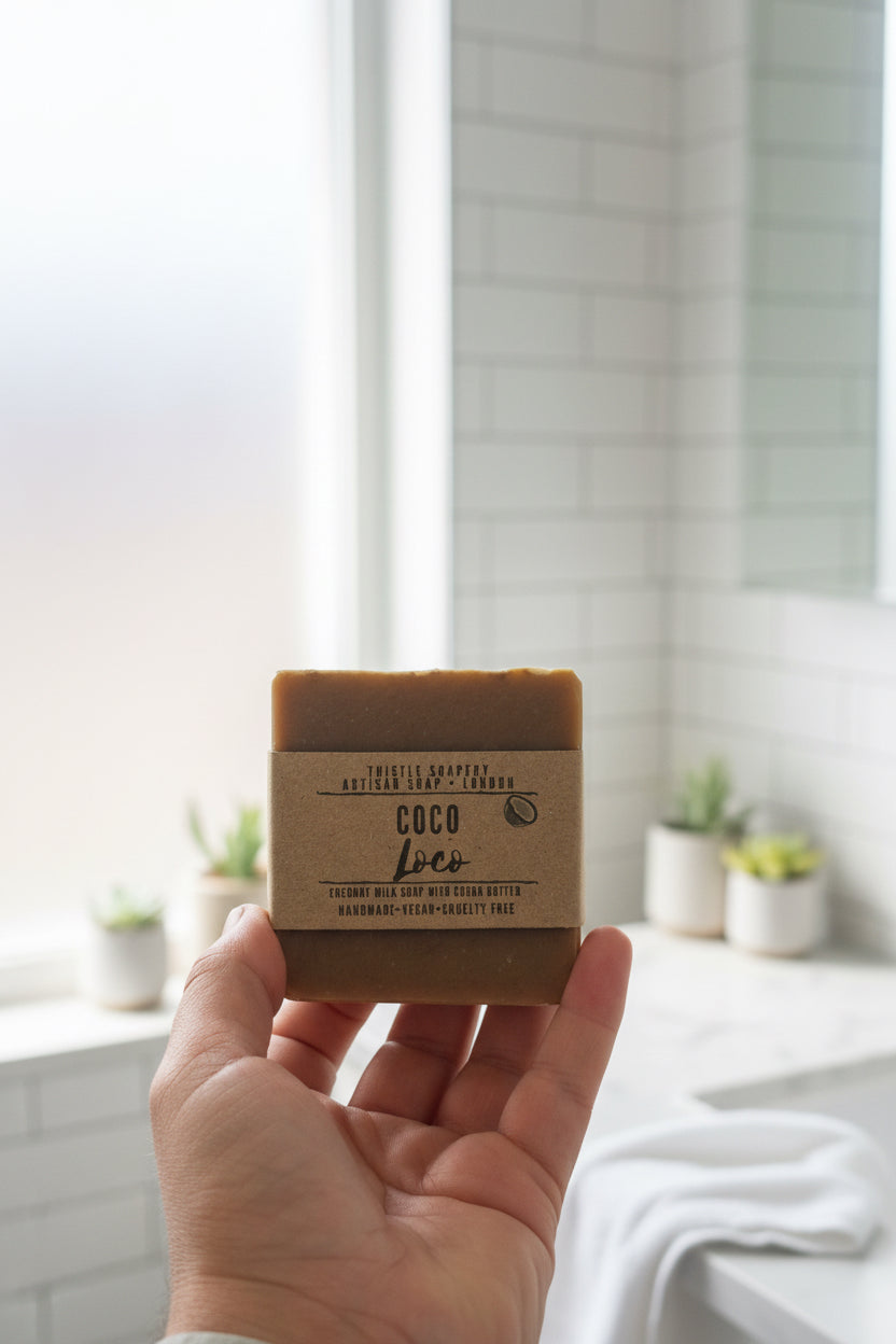 Coco Loco Nourishing Soap • With Cocoa Butter and Coconut Milk • For Dry Skin