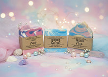 Load image into Gallery viewer, Fantasy Soap Gift Set | Mermaid Splash, Unicorn Poop &amp; Fairy Farts | Letterbox Gift
