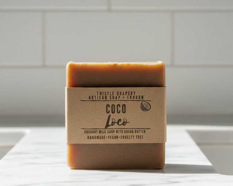 Coco Loco Nourishing Soap • With Cocoa Butter and Coconut Milk • For Dry Skin