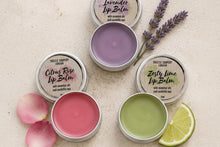 Load image into Gallery viewer, Essential Oil Lip Balm with Cocoa Butter &amp; Candelilla Wax
