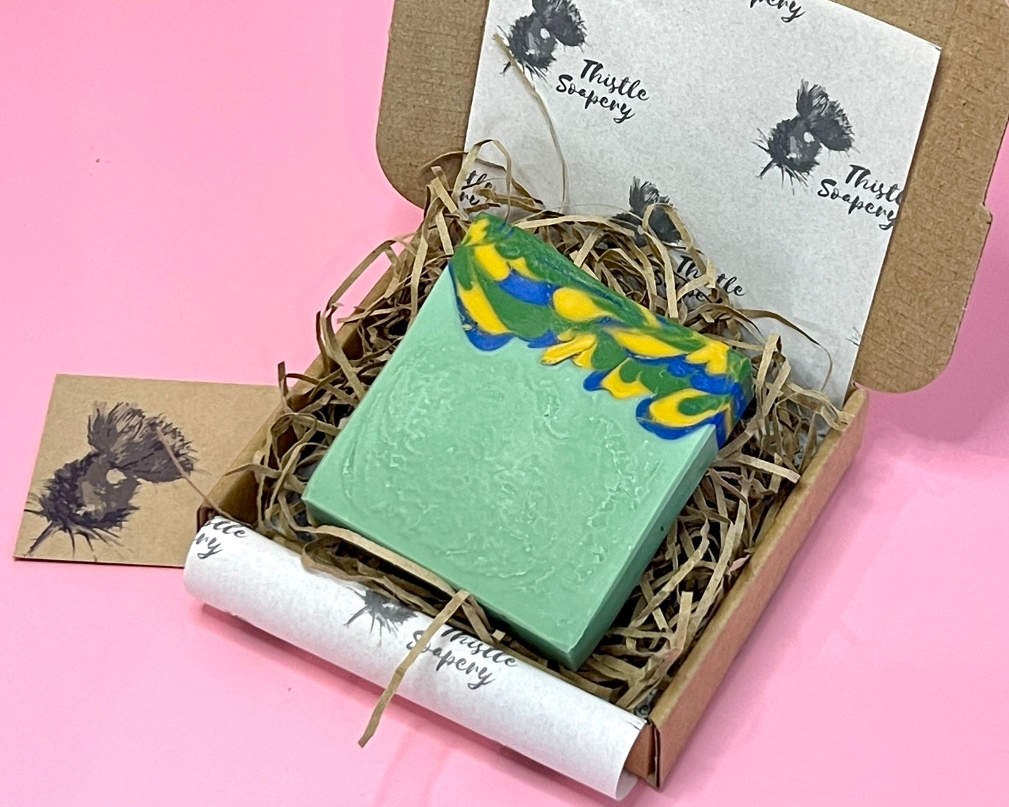 Scapa Flow Soap • Coastal Sea Salt and Wood Sage Fragrance • With Sweet Almond Oil