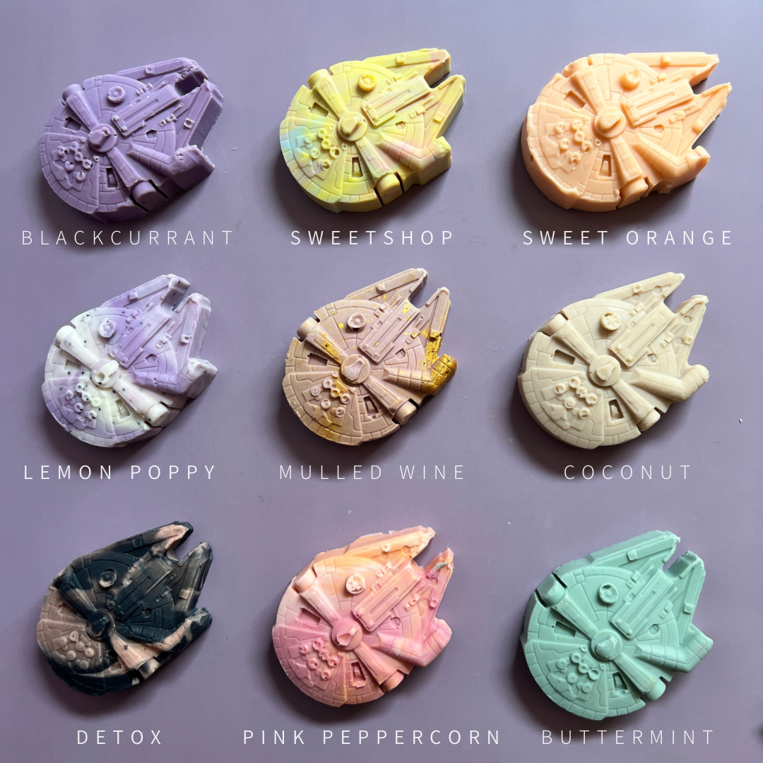 Millennium Falcon Themed Vegan Soap