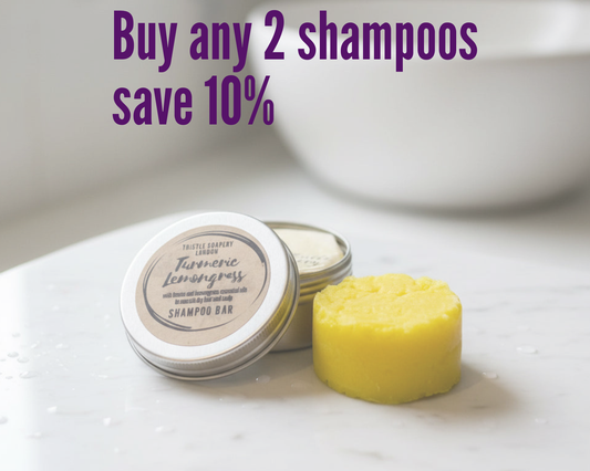 Shampoo for Scalp Care • Lemon & Lemongrass • With Turmeric