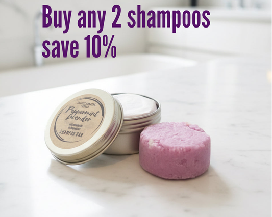 Shampoo for Dry/ Damaged Hair • Peppermint & Lavender