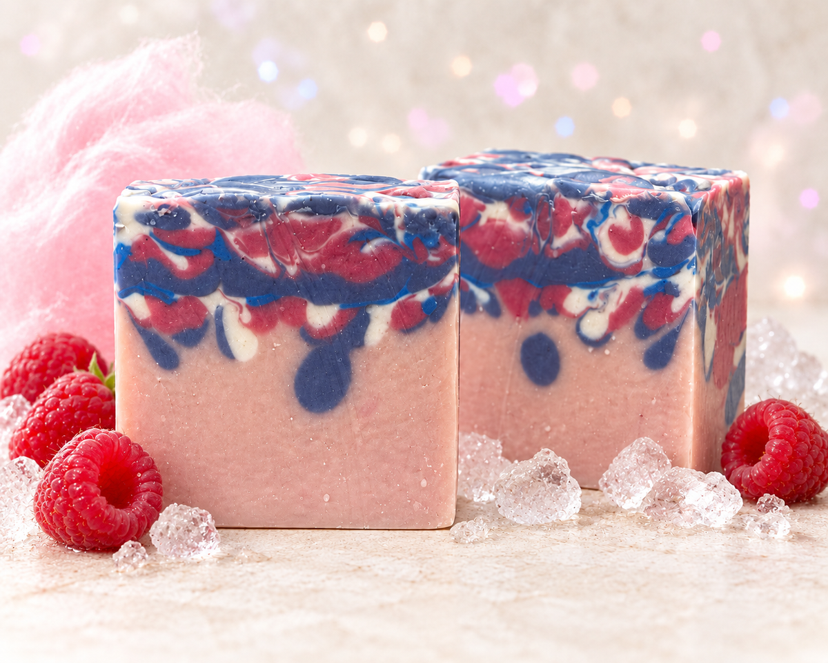 Fairy Farts Soap • Blue Raspberry and Summer Fruit Fragrance