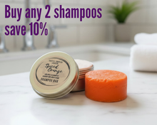 Load image into Gallery viewer, Frequent Use/ Normal Hair • Plant Based Shampoo • With Sweet Orange, Cinnamon &amp; Clove Essential Oils
