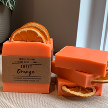 Load image into Gallery viewer, Sweet Orange &amp; Frankincense Essential Oil Soap
