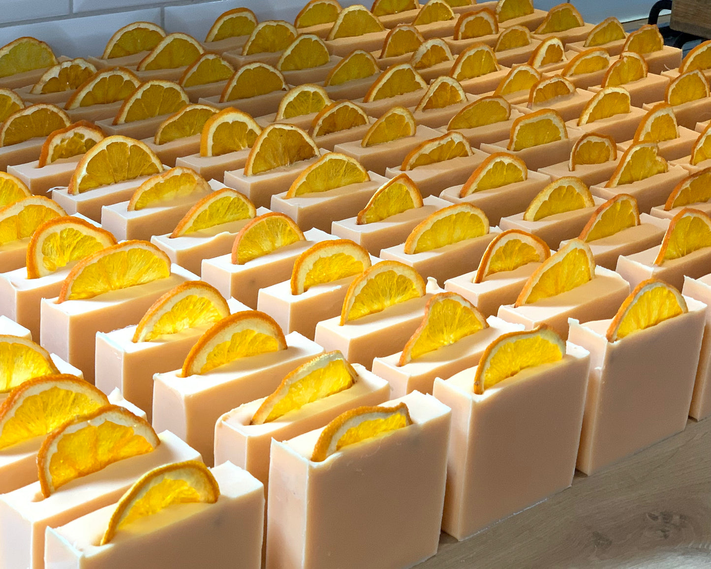 Sweet Orange & Frankincense Soap • With Sweet Almond Oil and Pure Essential Oils