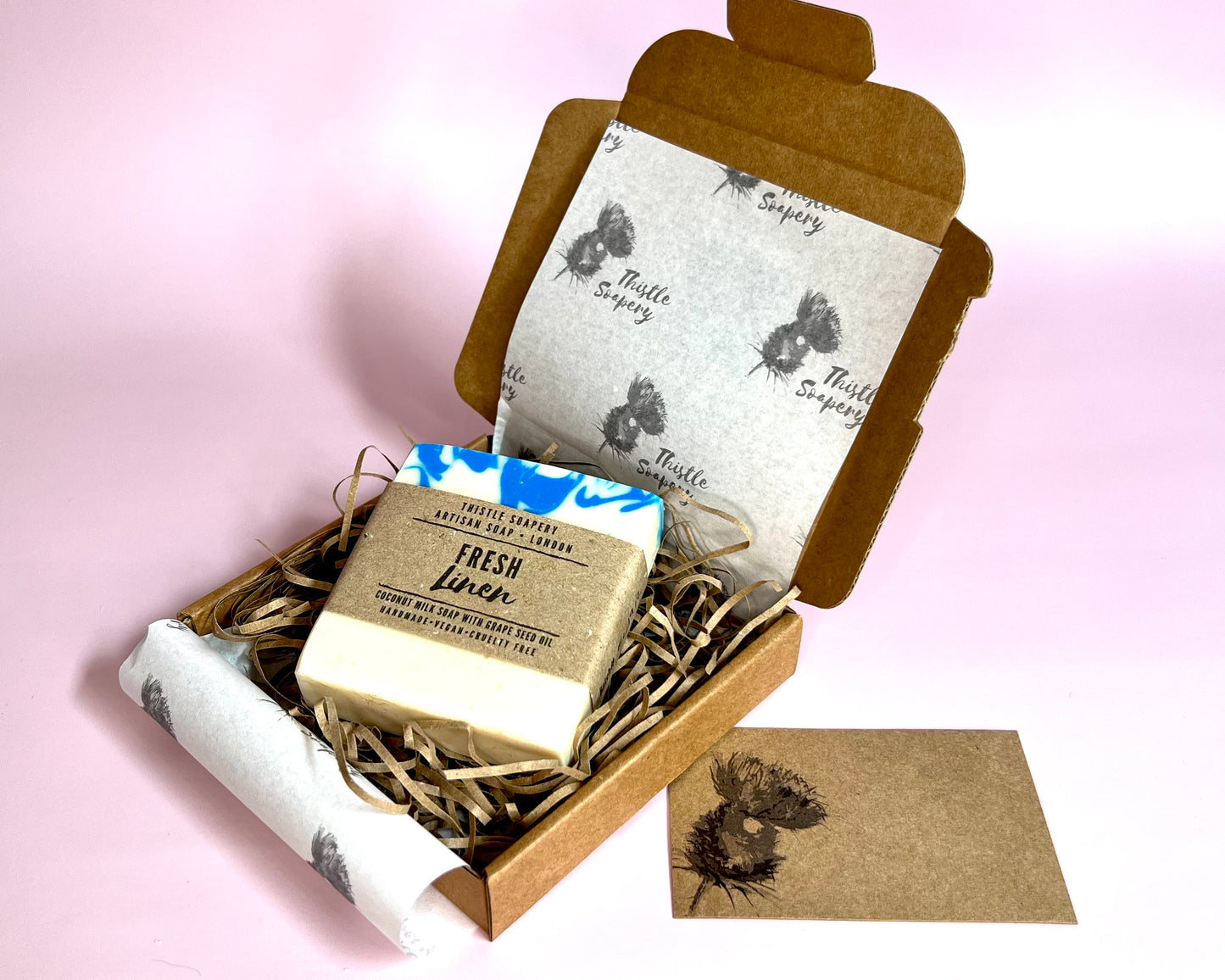 Fresh Linen Coconut Milk Soap • Grapeseed Oil • For Dry Skin